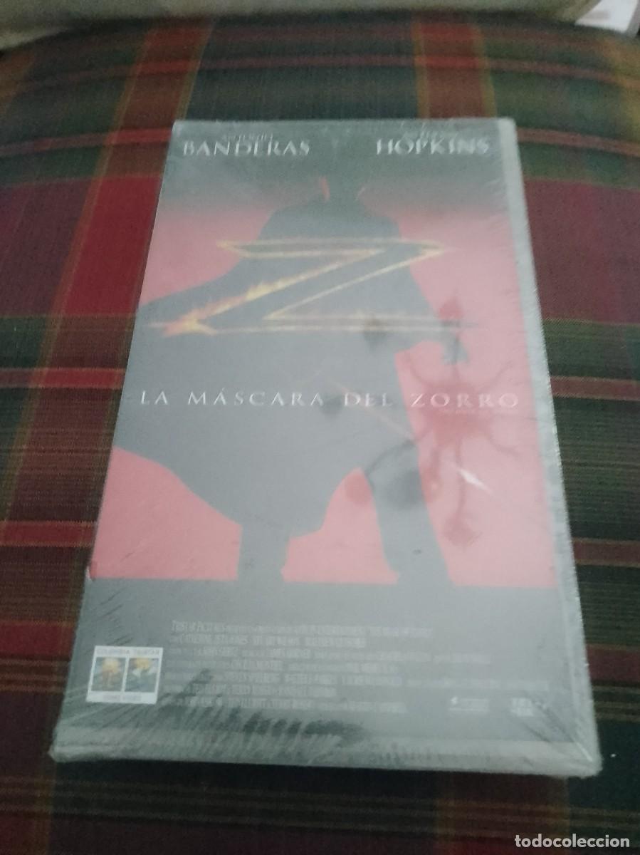 Cine: La m&aacute;scara del zorro vhs nueva sin estrenar precintado