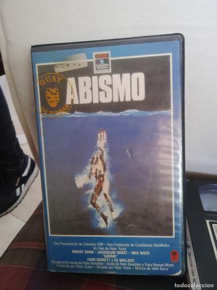 Cine: Abismo vhs 1 edici&oacute;n caja grande vhs