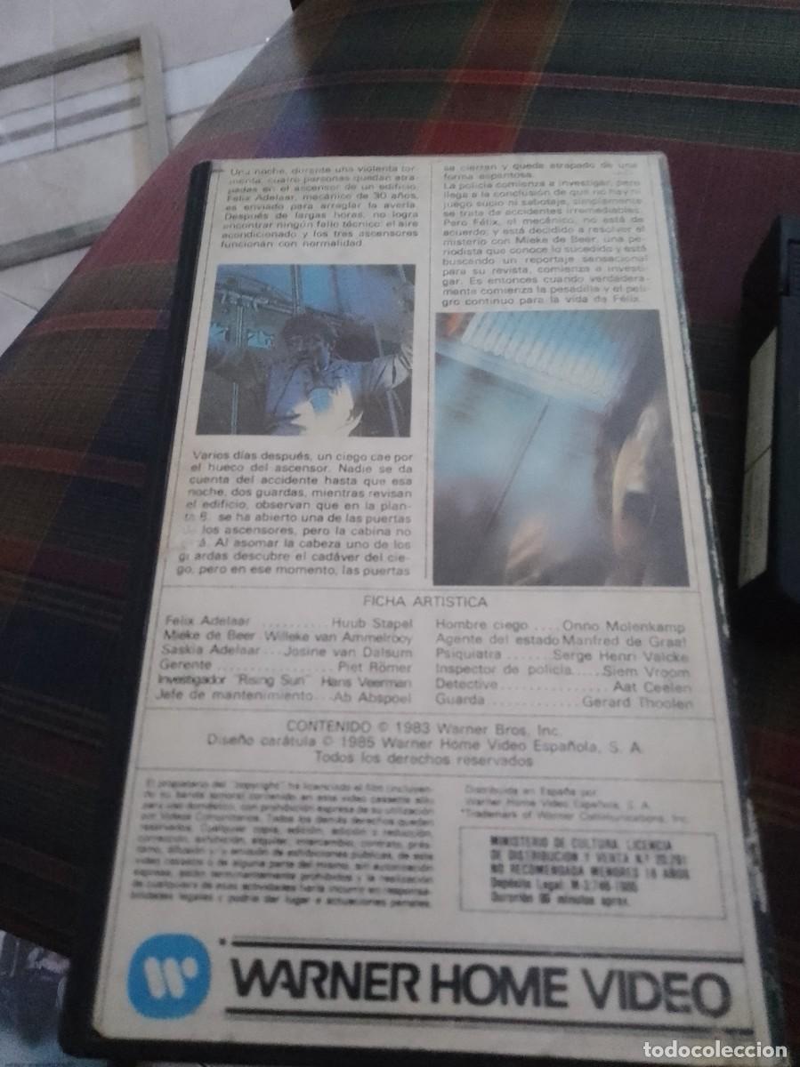 Cine: El ascensor vhs 1 edici&oacute;n - Foto 3