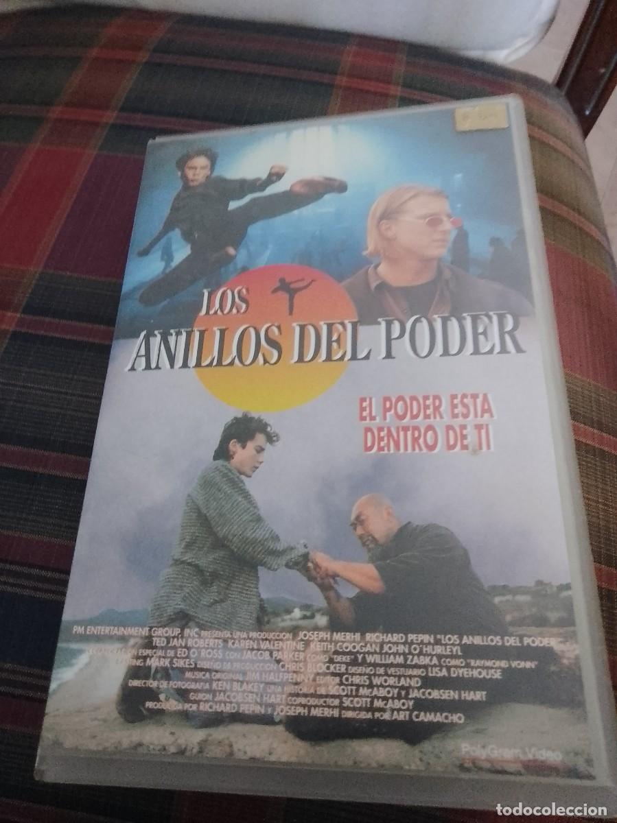 Cine: Los anillos del poder vhs caja grande rrareza