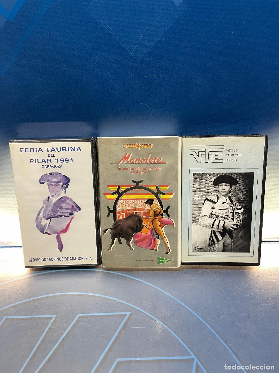 Cine: VHS Taurinos 3 unidades