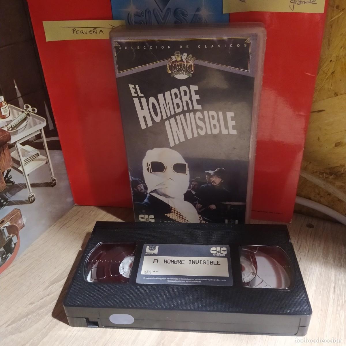 Cine: Vhs el hombre invisible