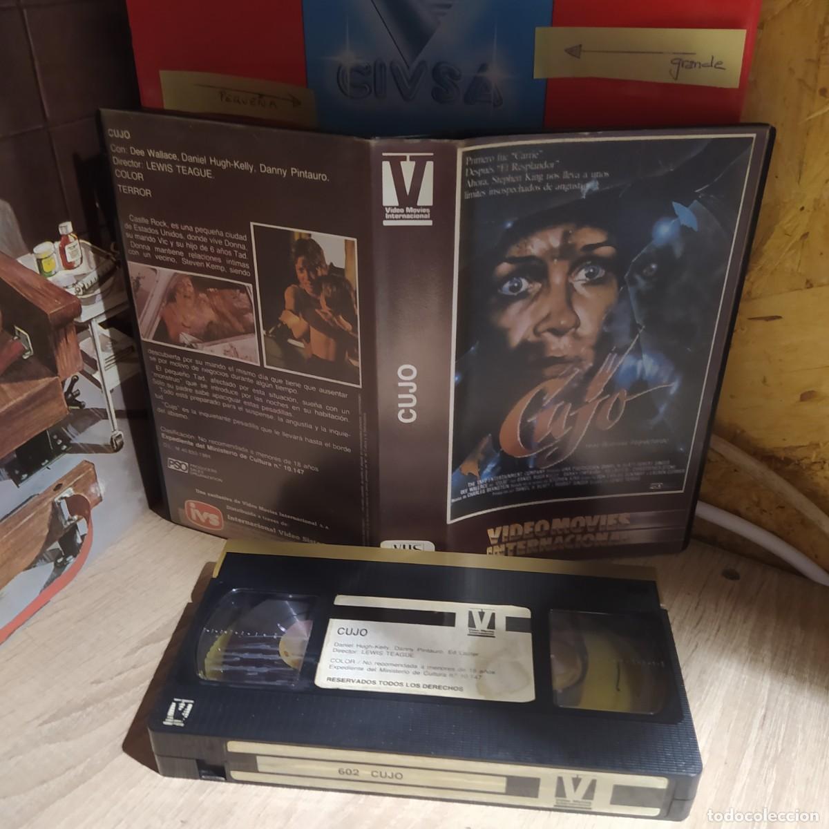 Cine: Vhs Cujo - Stephen King
