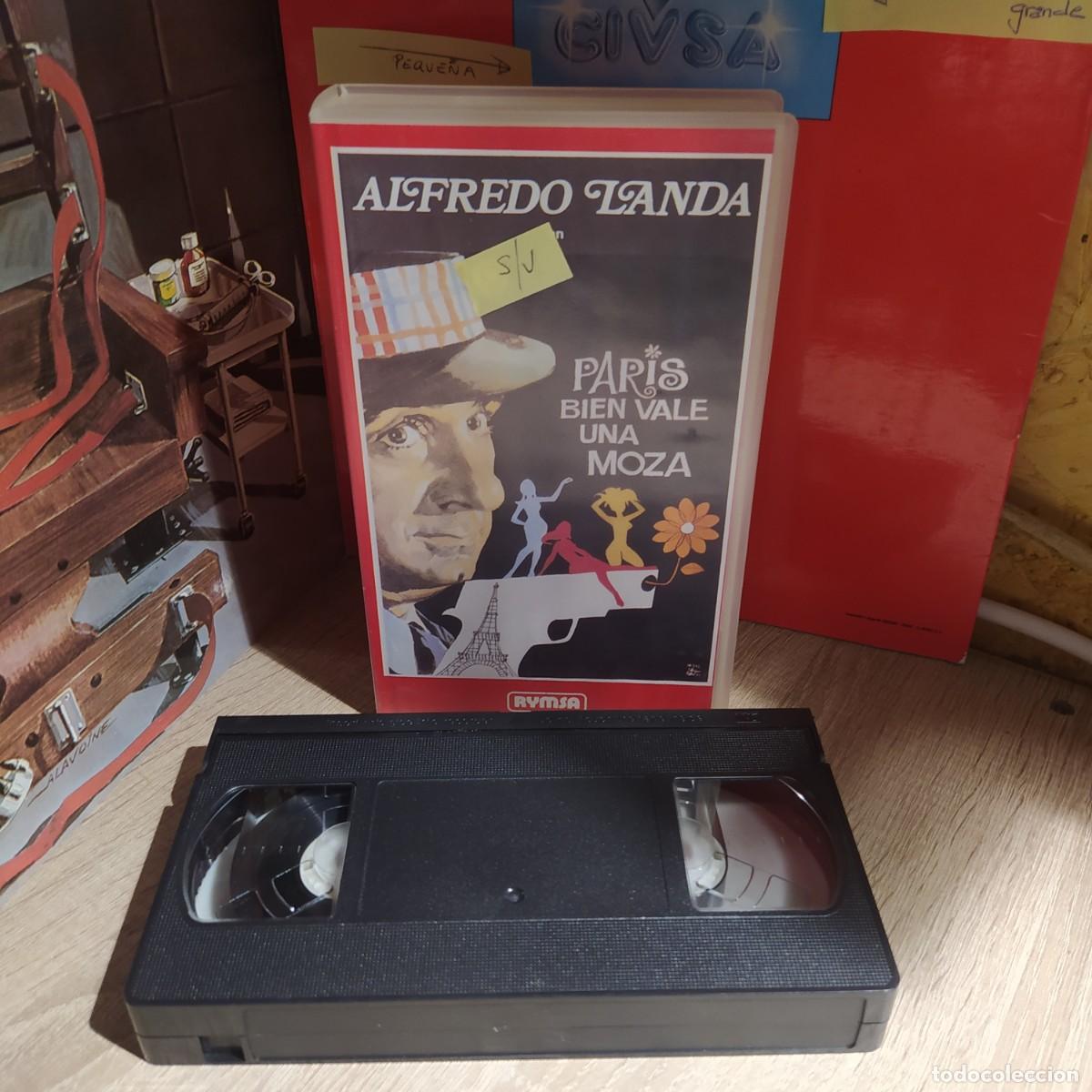 Cine: Vhs Paris bien vale una moza - Alfredo Landa