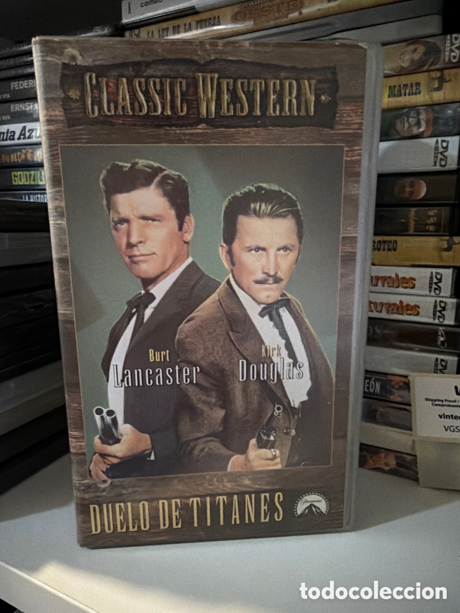 Cine: Duelo de titanes VHS SEMINUEVO