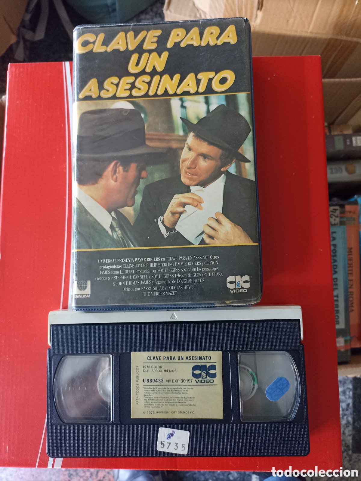 Cine: VHS-CLAVE PARA UN ASESINATO. CIC VIDEO