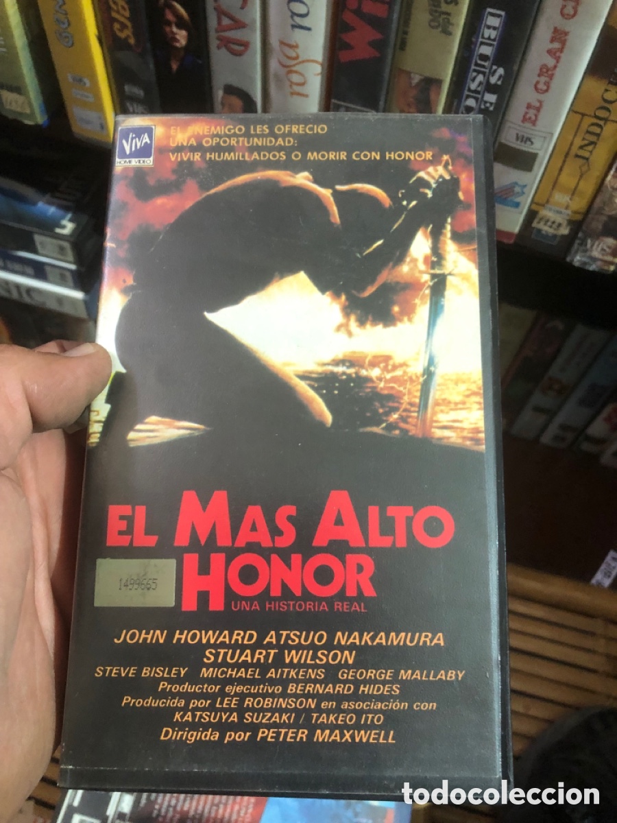 Cine: VHS V&Iacute;DEO CLUB EL M&Aacute;S ALTO HONOR