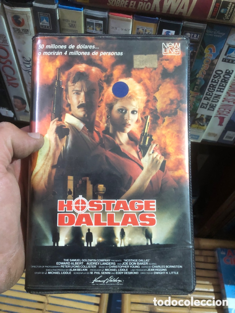 Cine: VHS V&Iacute;DEO CLUB HOSTAGE DALLAS