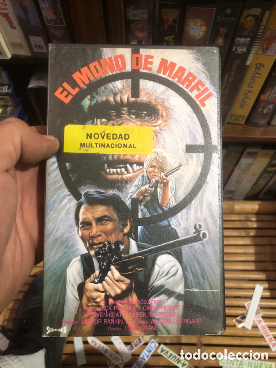 Cine: VHS V&Iacute;DEO CLUB EL MONO DE MARFIL