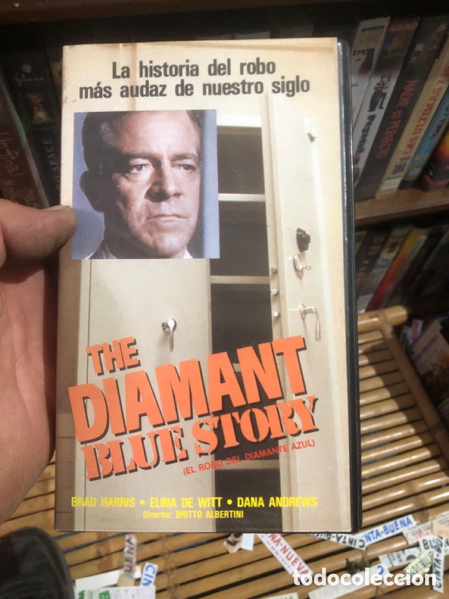 Cine: VHS V&Iacute;DEO CLUB THE DIAMANT BLUE STORY