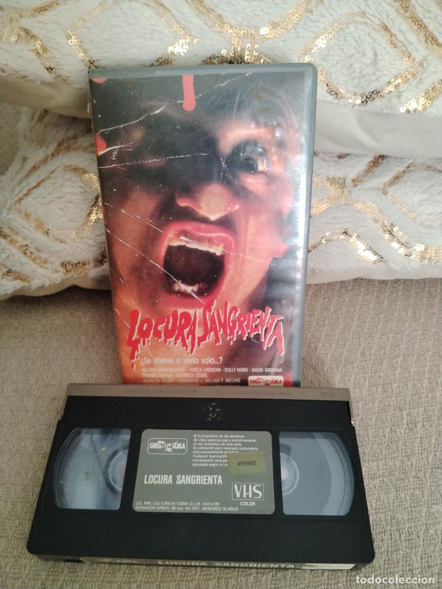 Cine: VHS - LOCURA SANGRIENTA - 474