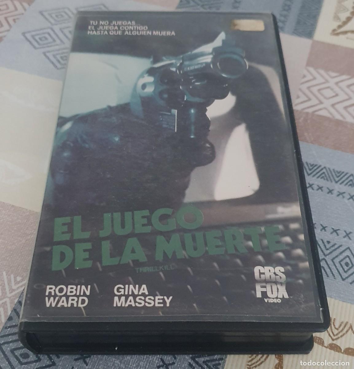 Cine: Pel&iacute;cula Vhs El Juego de la Muerte. Editada por Cbs Fox V&iacute;deo en 1988. Videoclub alquiler.