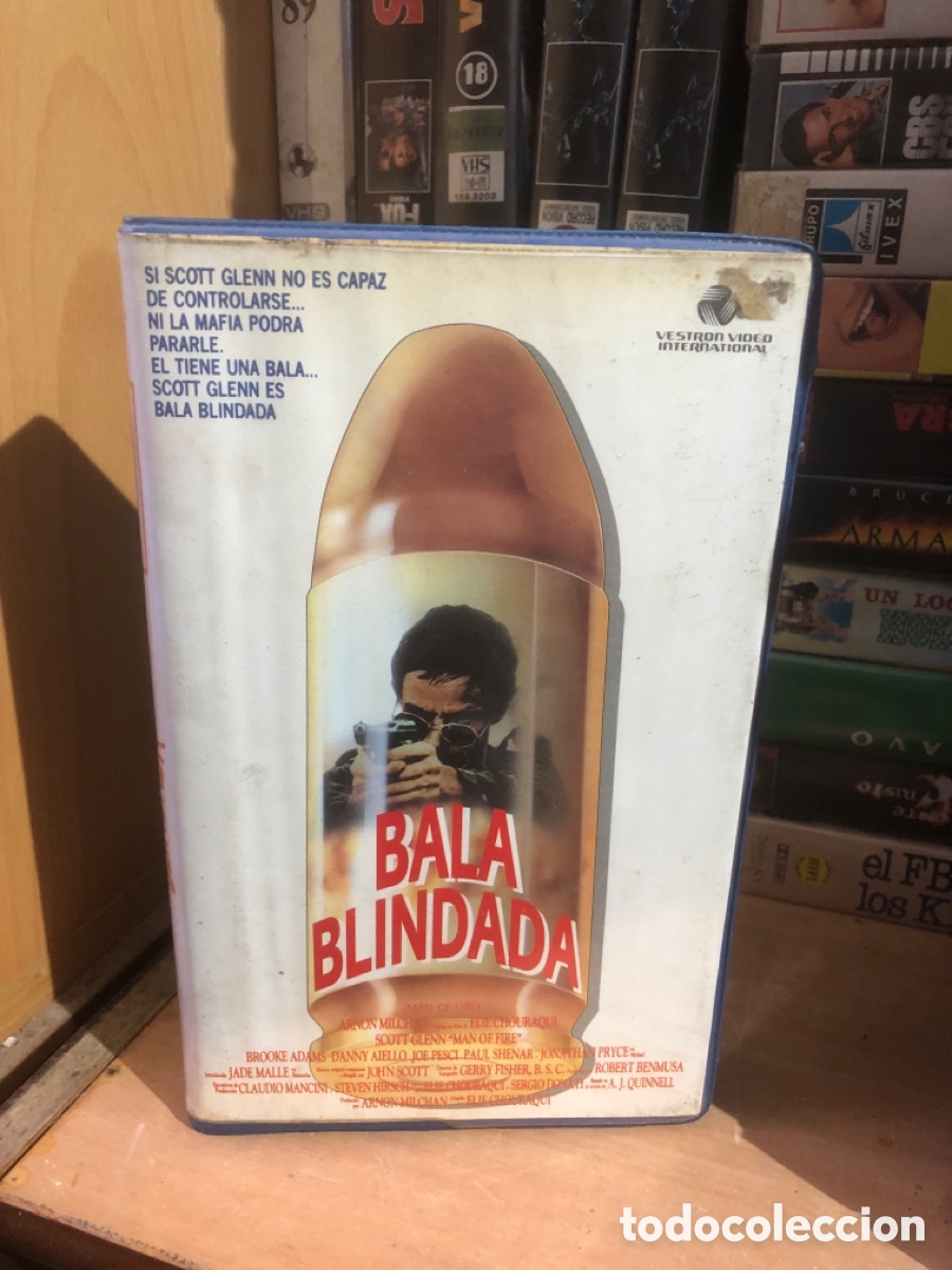 Cine: VHS V&Iacute;DEO CLUB BALA BLINDADA