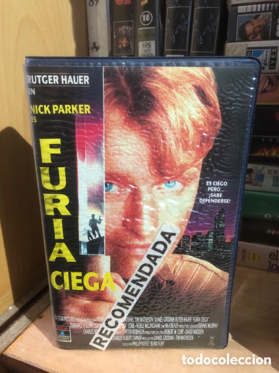 Cine: VHS V&Iacute;DEO CLUB FURIA CIEGA