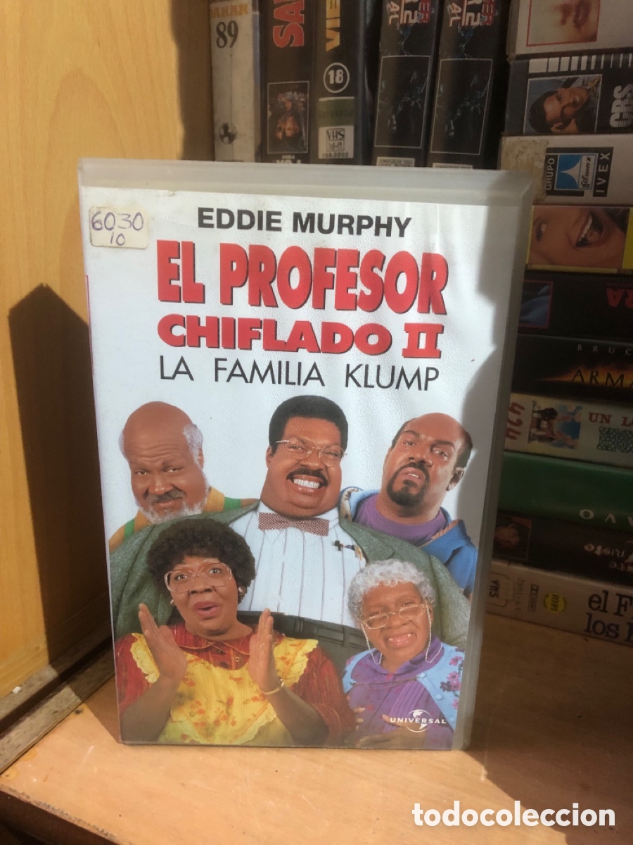 Cine: VHS V&Iacute;DEO CLUB EL PROFESOR CHIFLADO 2