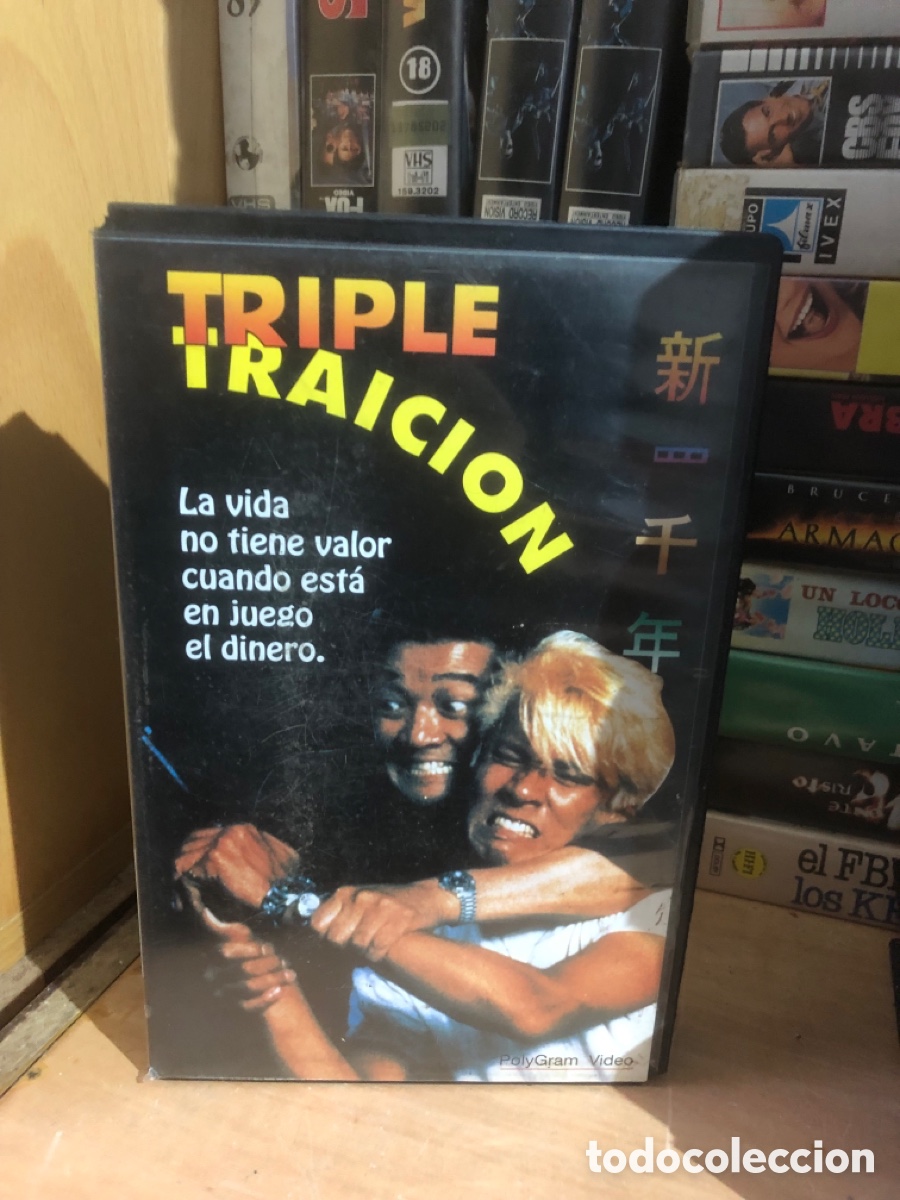 Cine: VHS V&Iacute;DEO CLUB TRIPLE TRAICI&Oacute;N