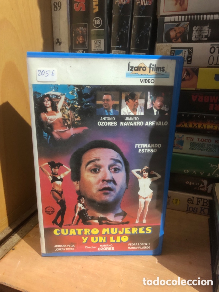 Cine: VHS V&Iacute;DEO CLUB 4 Mujeres y un l&iacute;o