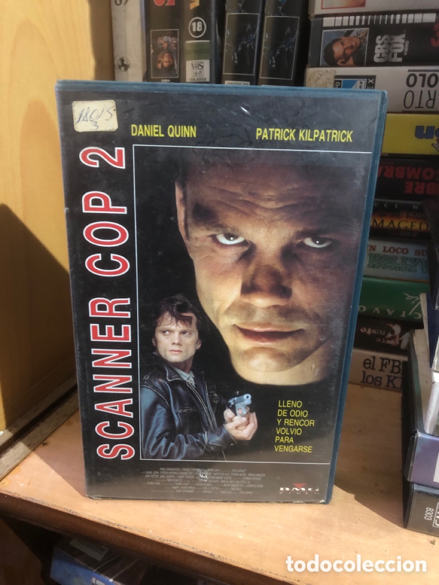 Cine: VHS V&Iacute;DEO CLUB SCANERS COPS 2