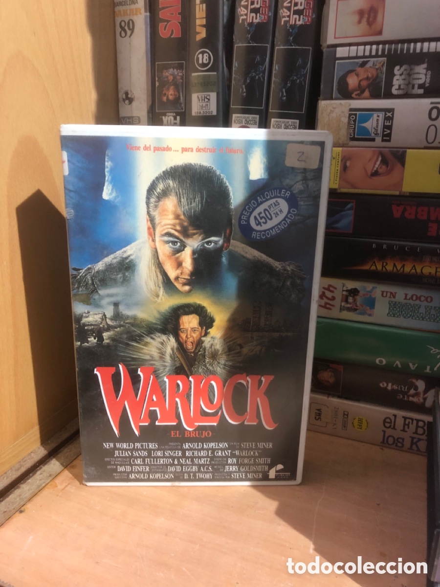 Cine: VHS V&Iacute;DEO CLUB WARLOCK EL BRUJO