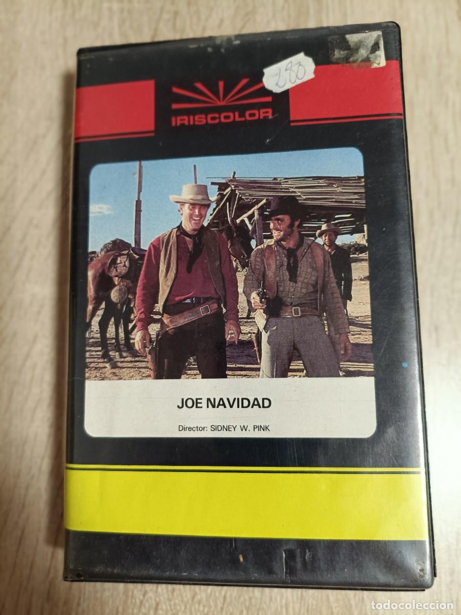 Cine: VHS - JOE NAVIDAD - Jeffrey Hunter, Gustavo Rojo, &Aacute;lvaro de Luna, Sidney W. Pink - SPAGHETTI WESTERN