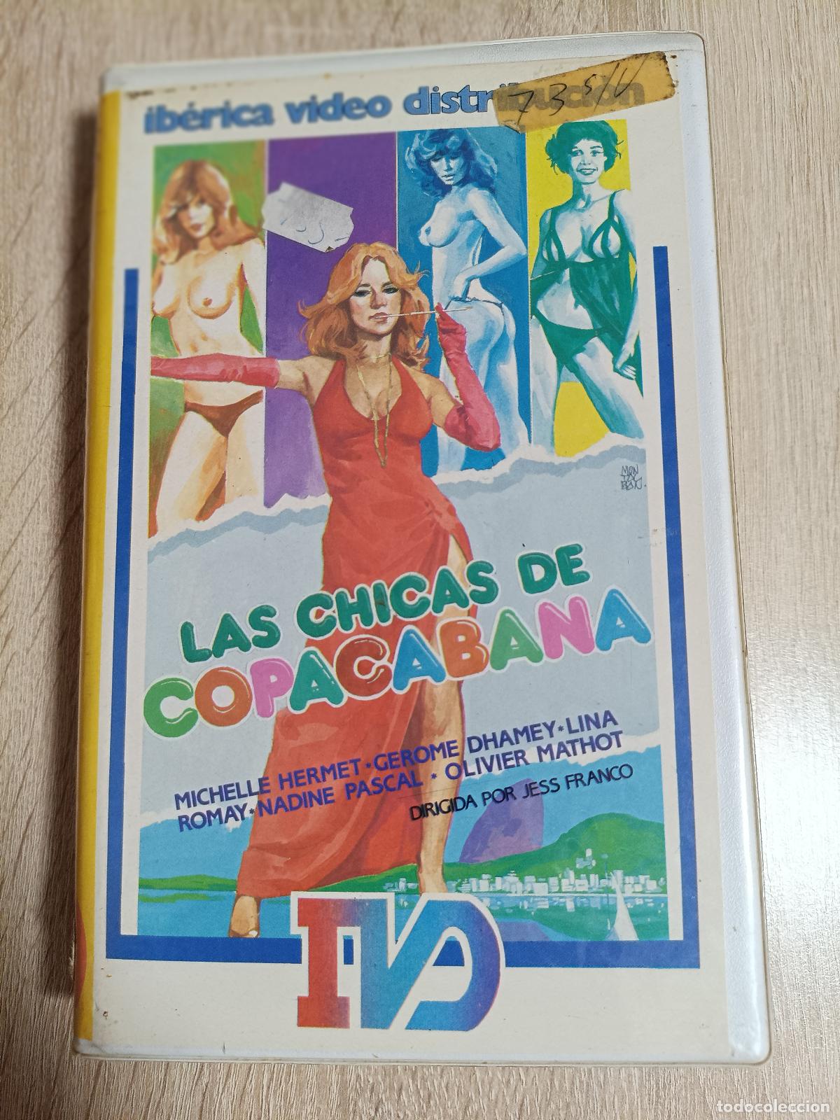 Cine: VHS - LAS CHICAS DE COPACABANA - Michele Hermet, Lina Romay, Jes&uacute;s Franco - EROTICA