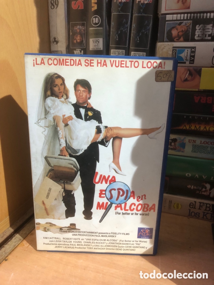 Cine: VHS V&Iacute;DEO CLUB UNA ESP&Iacute;A EN MI ALCOBA