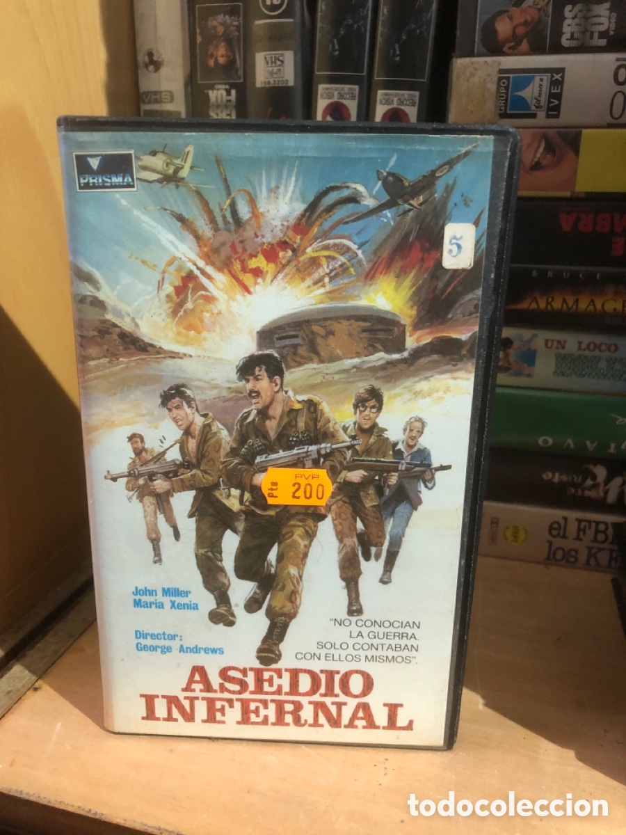 Cine: VHS V&Iacute;DEO CLUB ASEDIO INFERNAL