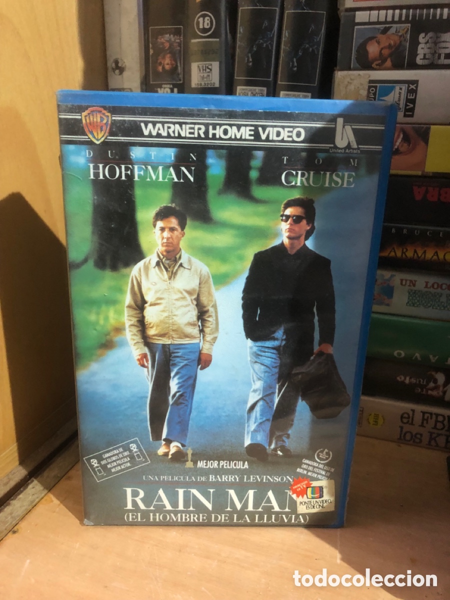 Cine: VHS V&Iacute;DEO CLUB RAIN MAN