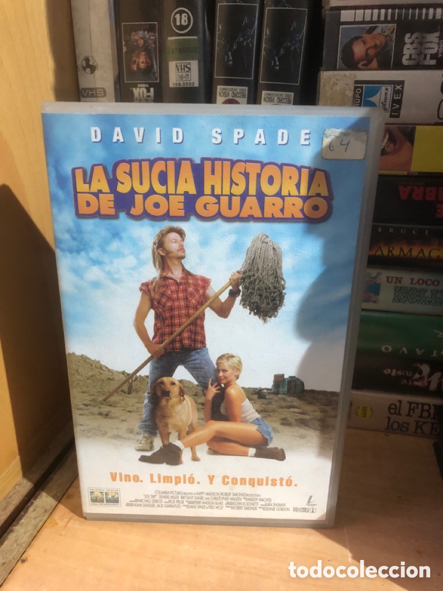 Cine: VHS V&Iacute;DEO CLUB LA SUCIA HISTORIA DE JOE GUARRO