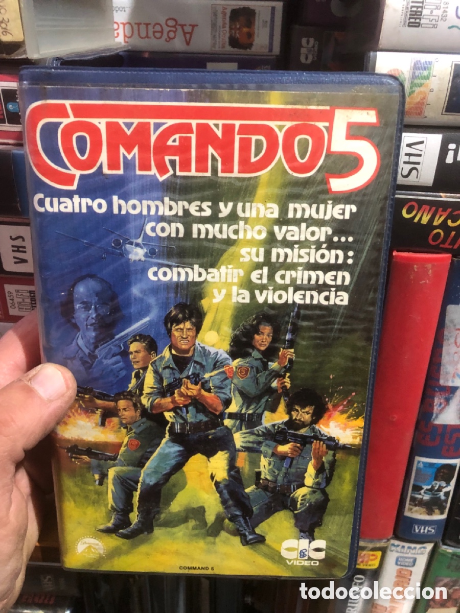 Cine: VHS V&Iacute;DEO CLUB COMANDO 5