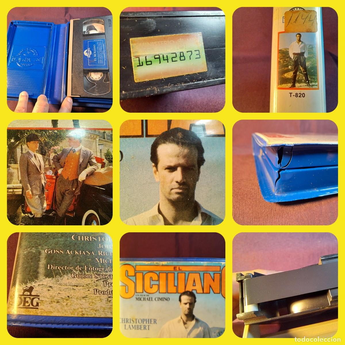Cine: VHS (Hi-Fi Stereo/Dolby)&ndash; EL SICILIANO (The Sicilian,1987) MICHAEL CIMINO-VERSI&Oacute;N EXTENDIDA