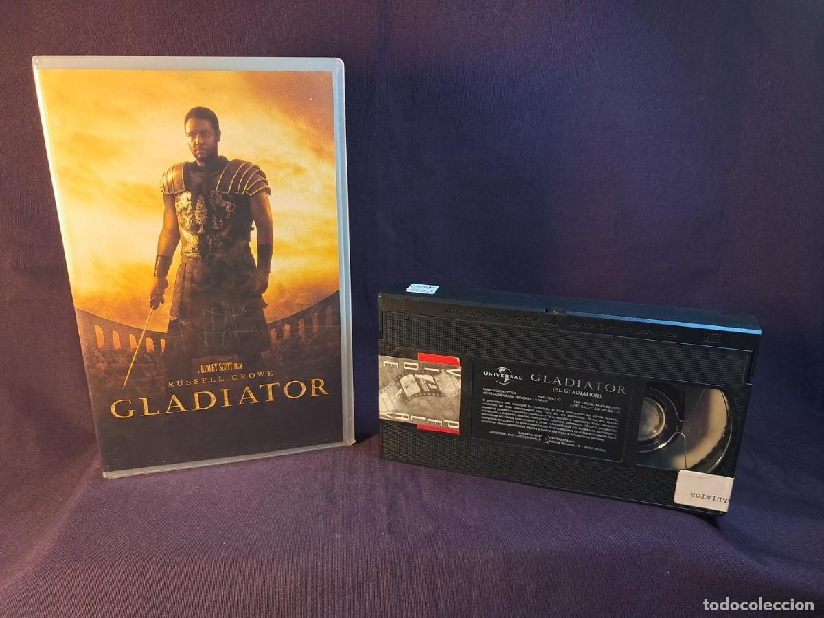 Cine: VHS (Hi-Fi Stereo/Dolby) &ndash; GLADIATOR (Gladiator,2000) RIDLEY SCOTT