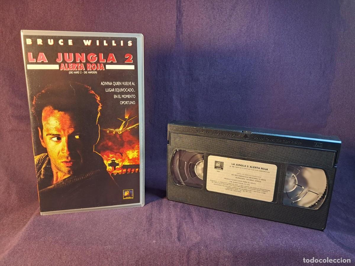 Cine: VHS &ndash; LA JUNGLA 2 &ndash; ALERTA ROJA (Die Hard II (Die Hard 2: Die Harder,1990).BRUCE WILLIS