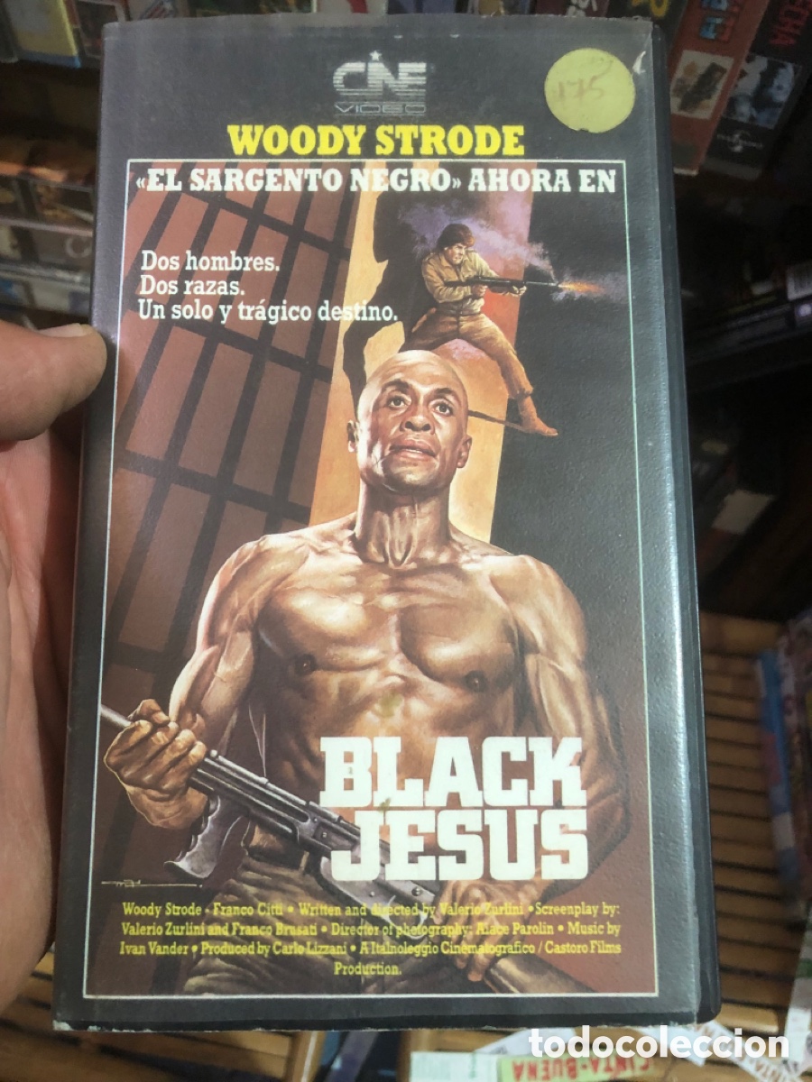 Cine: VHS V&Iacute;DEO CLUB BLACK JES&Uacute;S