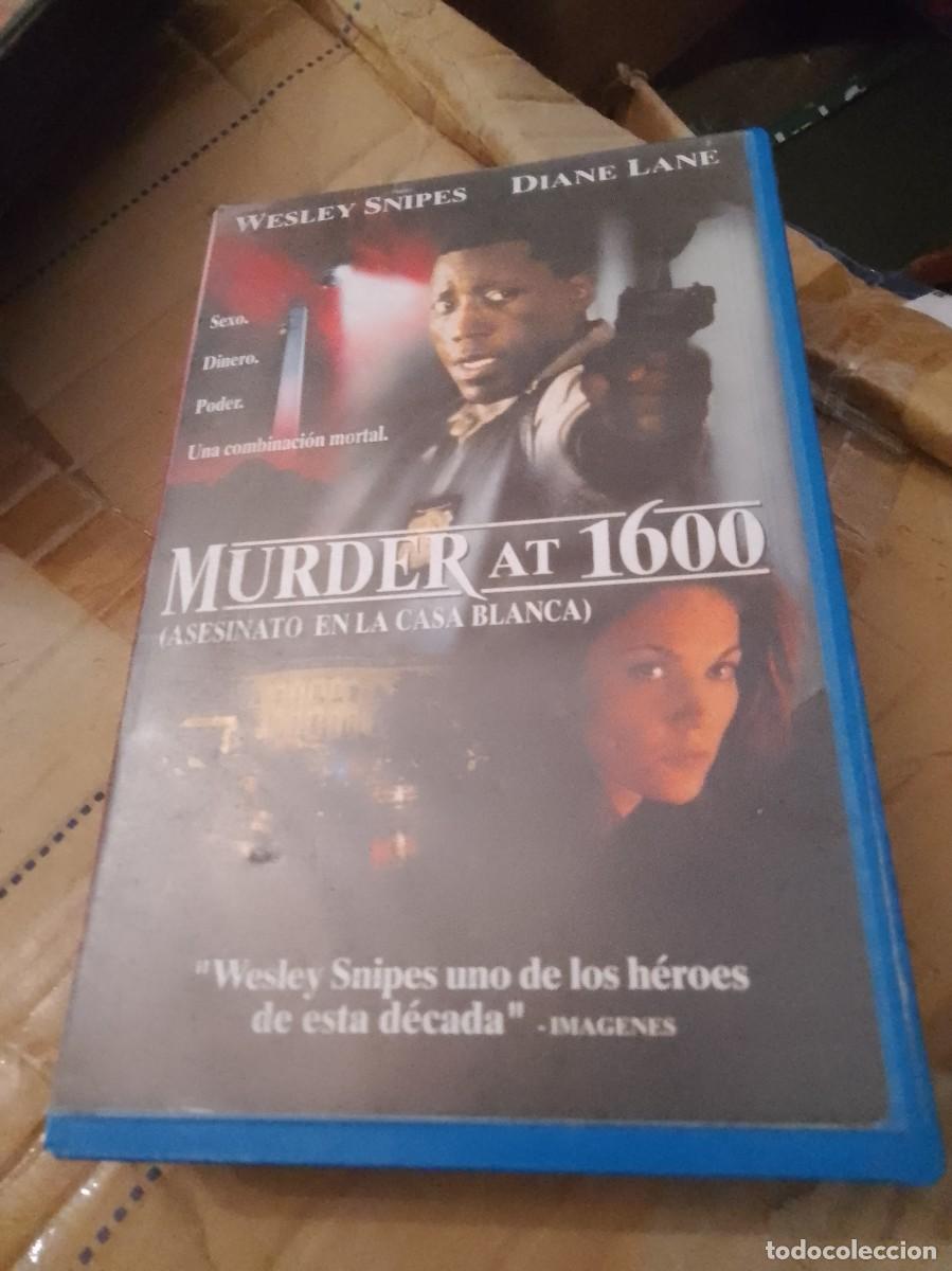 Cine: Murder at 1600 vhs caja grande