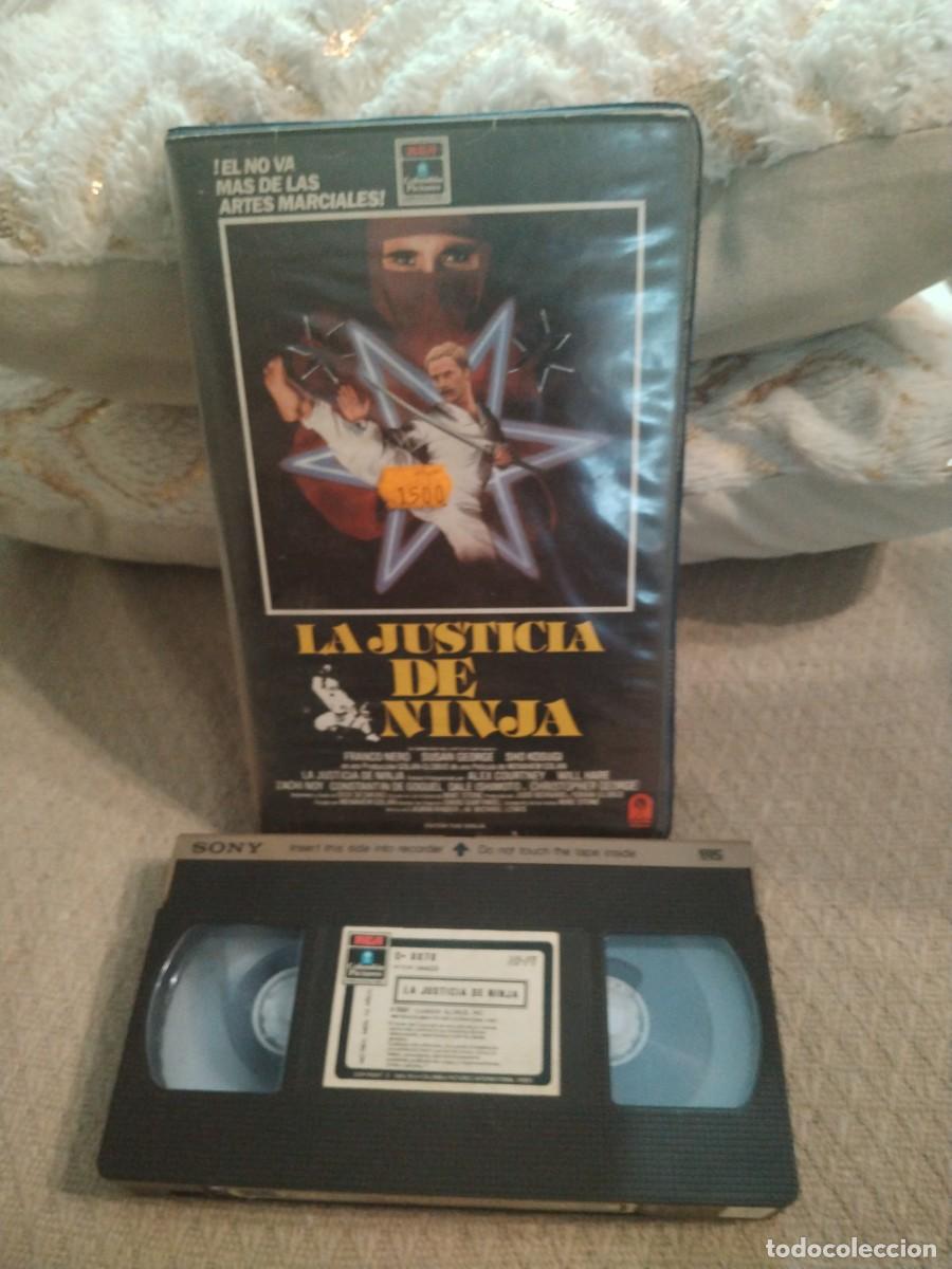 Cine: VHS - LA JUSTICIA DE NINJA -549