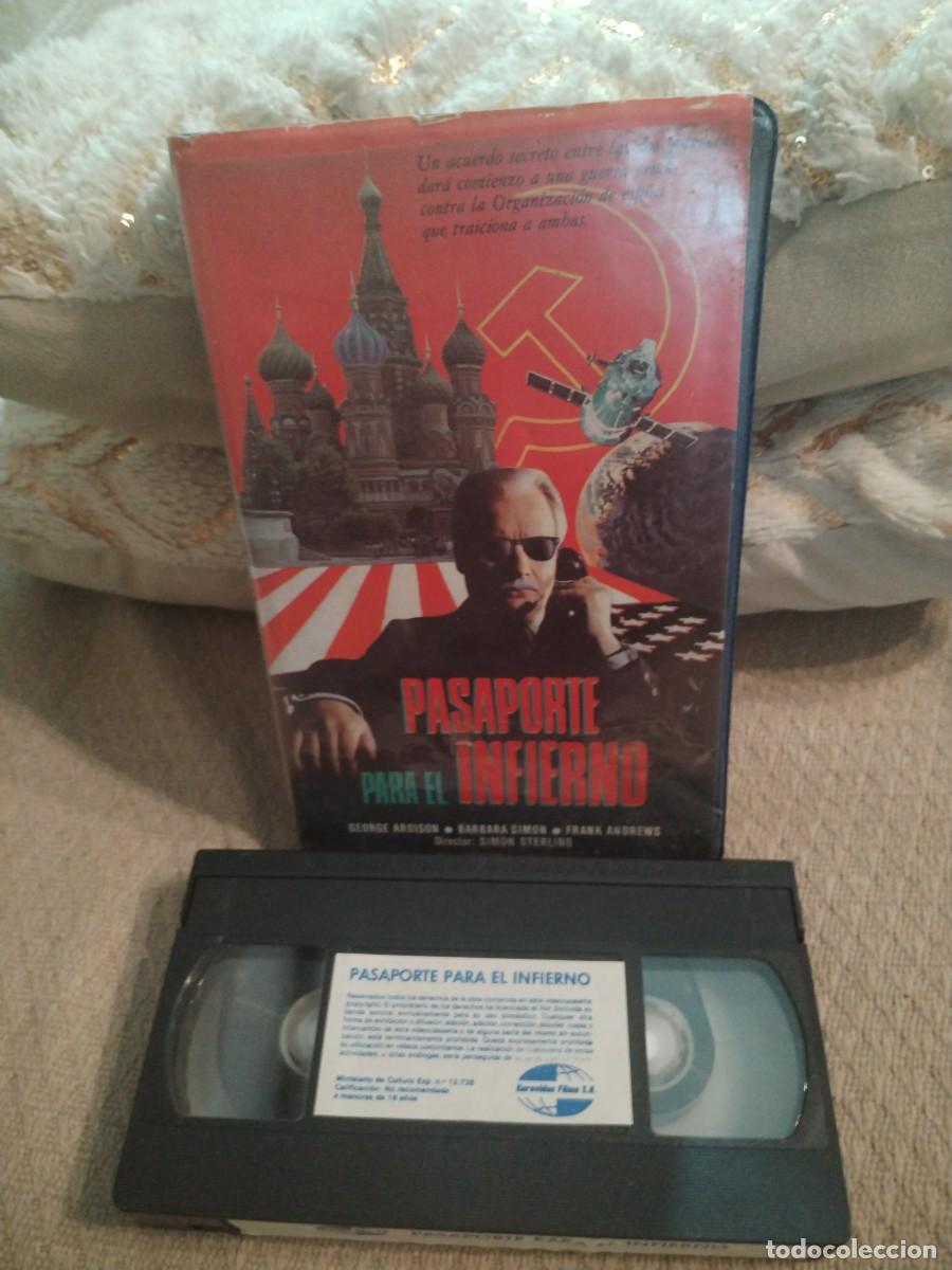 Cine: VHS - PASAPORTE PARA EL INFIERNO -553