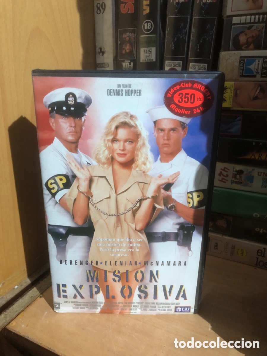 Cine: VHS V&Iacute;DEO CLUB MISI&Oacute;N EXPLOSIVA