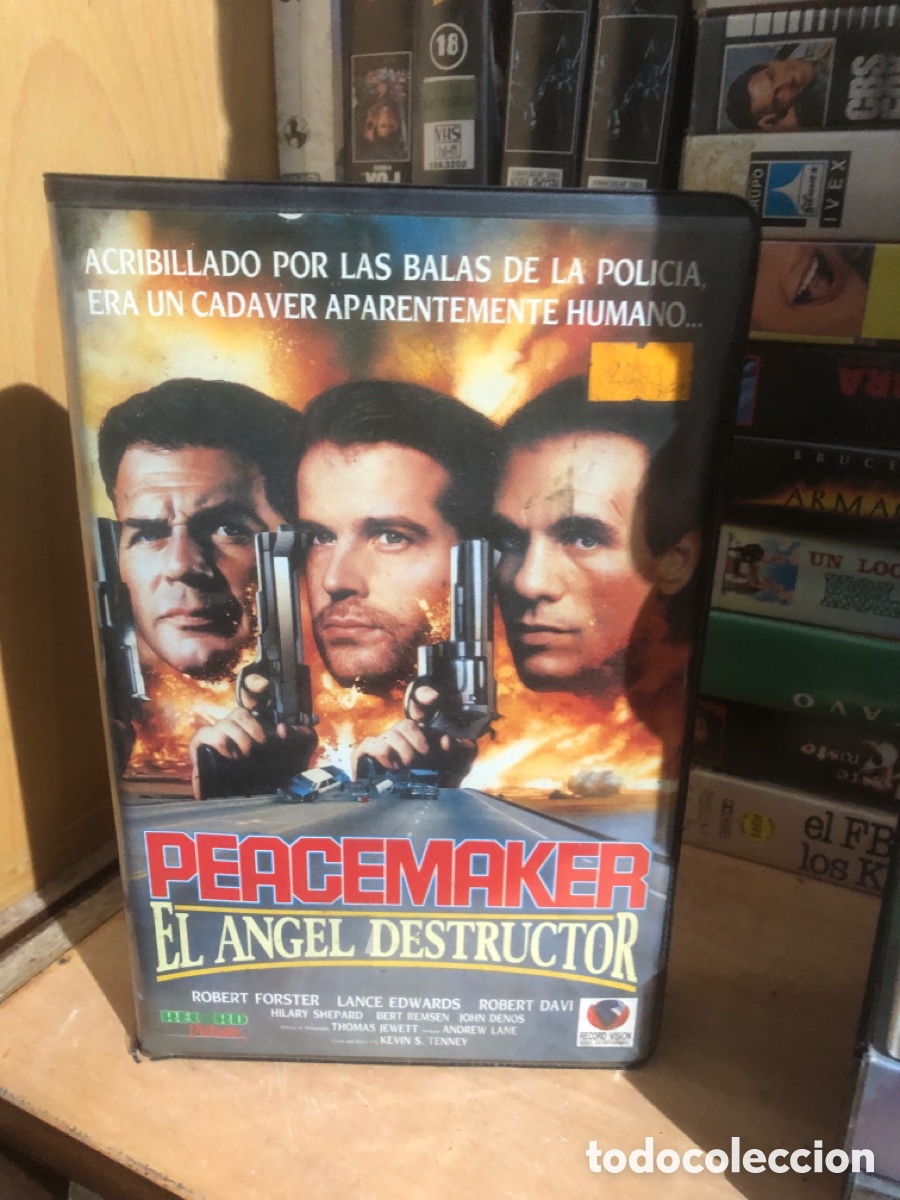 Cine: VHS V&Iacute;DEO CLUB EL &Aacute;NGEL DESTRUCTOR