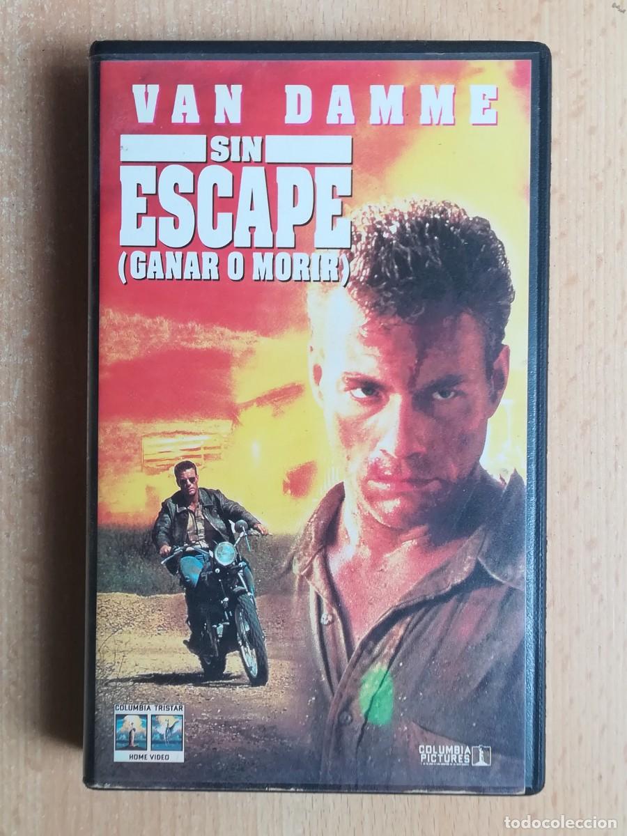 Cine: TODOVHS: Sin escape. Ganar o morir. 1993 (Jean-Claude Van Damme, Rosanna Arquette)