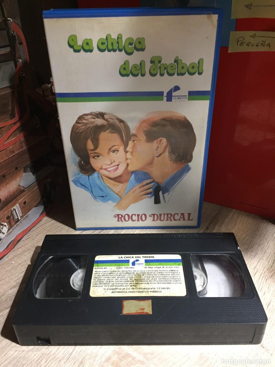 Cine: Vhs La chica del trebol - Rocio Durcal