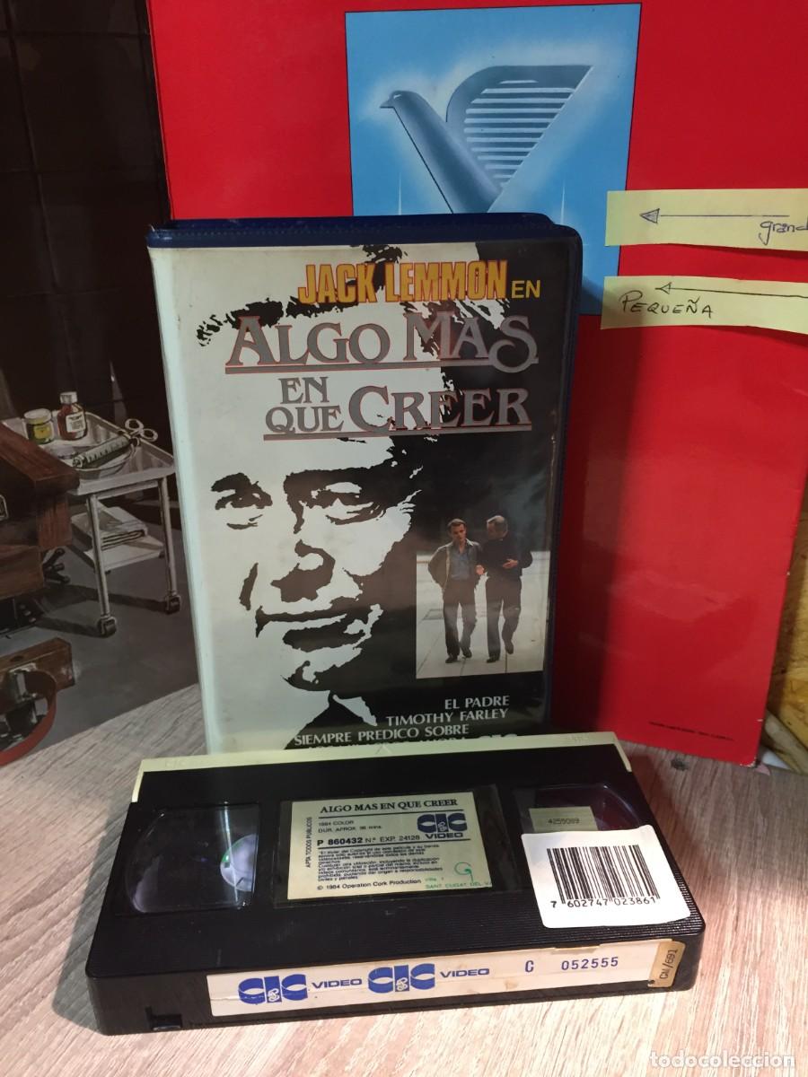 Cine: Vhs Algo mas en que creer - Jack Lemmon