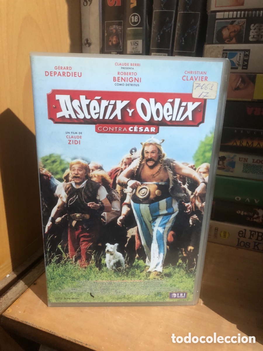 Cine: VHS V&Iacute;DEO CLUB ASTERIX Y OBELIX
