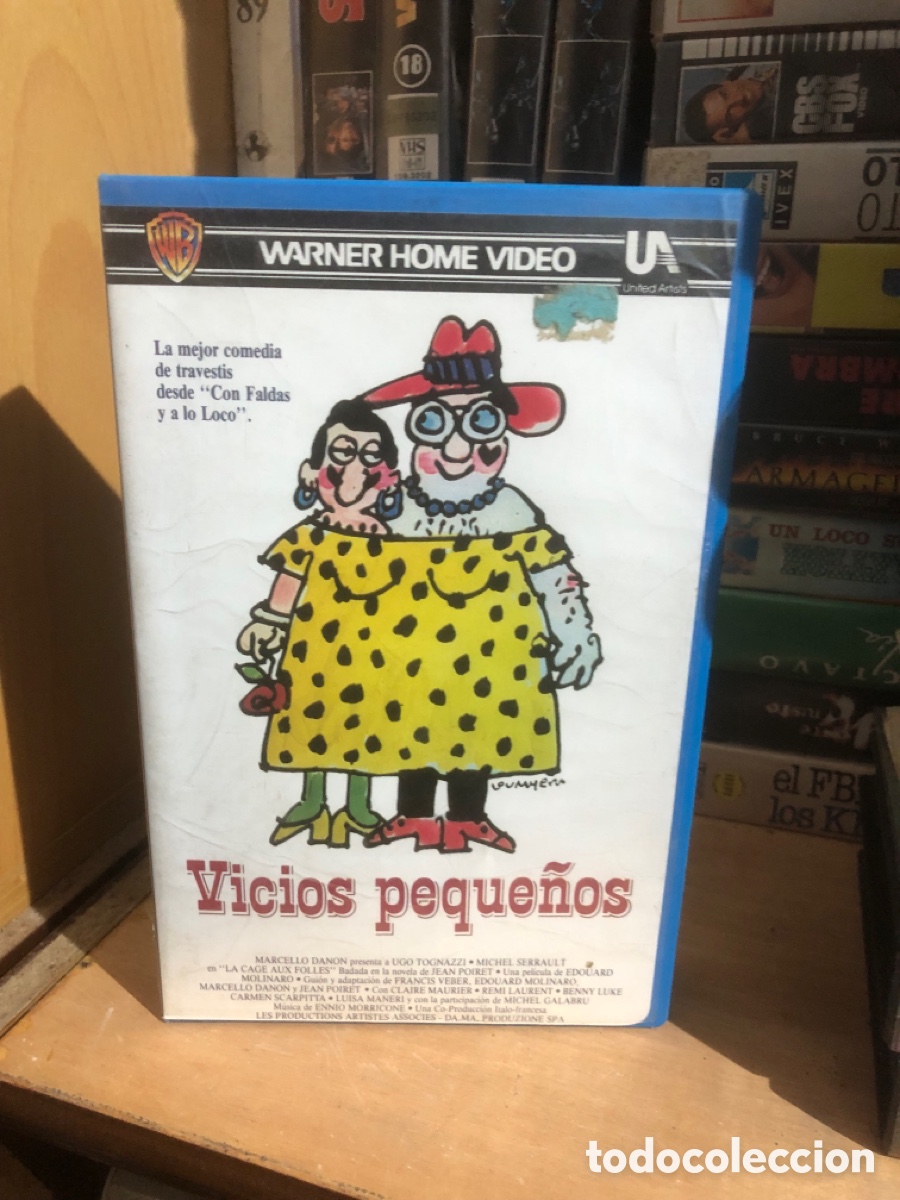 Cine: VHS V&Iacute;DEO CLUB VICIOS PEQUE&Ntilde;OS