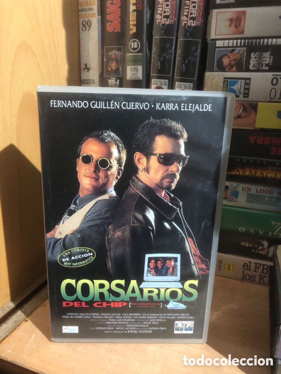 Cine: VHS V&Iacute;DEO CLUB CORSARIOS DEL CHIP