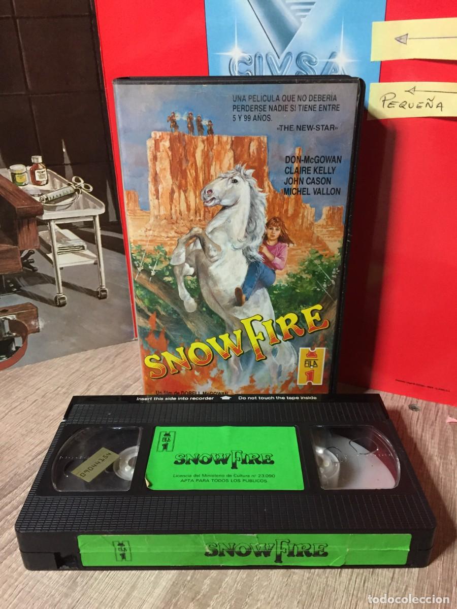 Cine: Vhs Alerta en las praderas - Snow fire