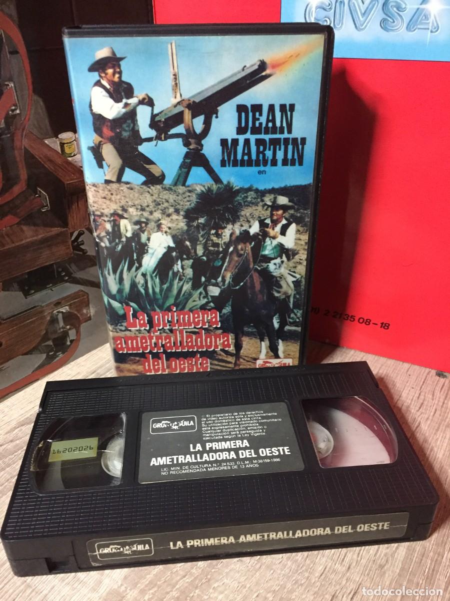 Cine: Vhs la primera ametralladora del oeste - Dean Martin