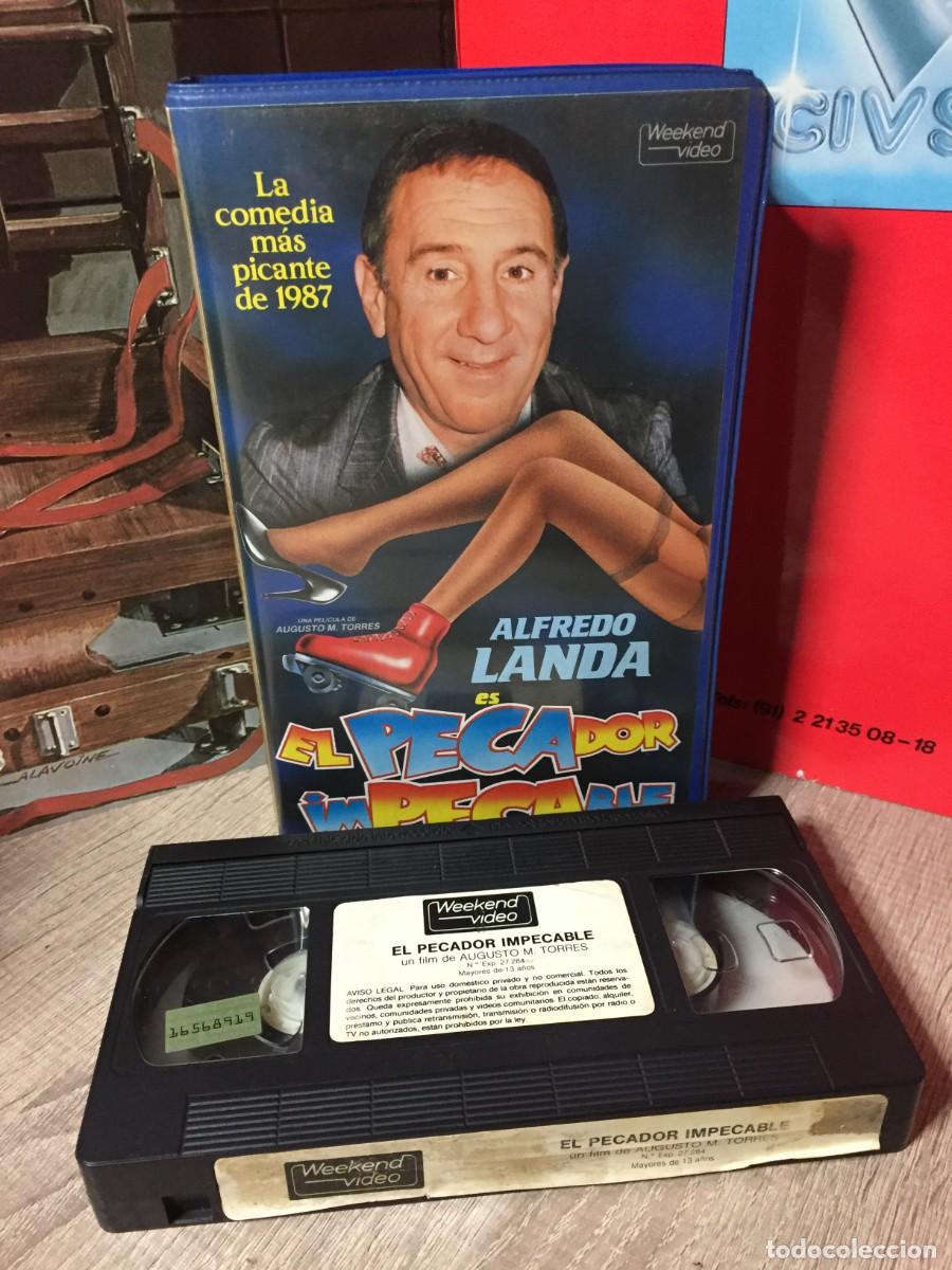 Cine: Vhs El pedacor impecable - Alfredo Landa