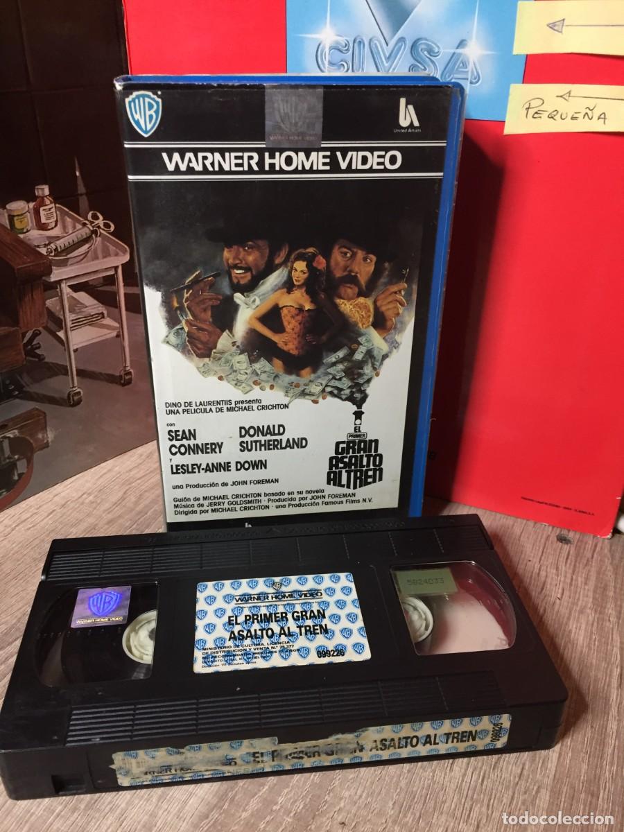 Cine: Vhs El primer gran asalto al tren