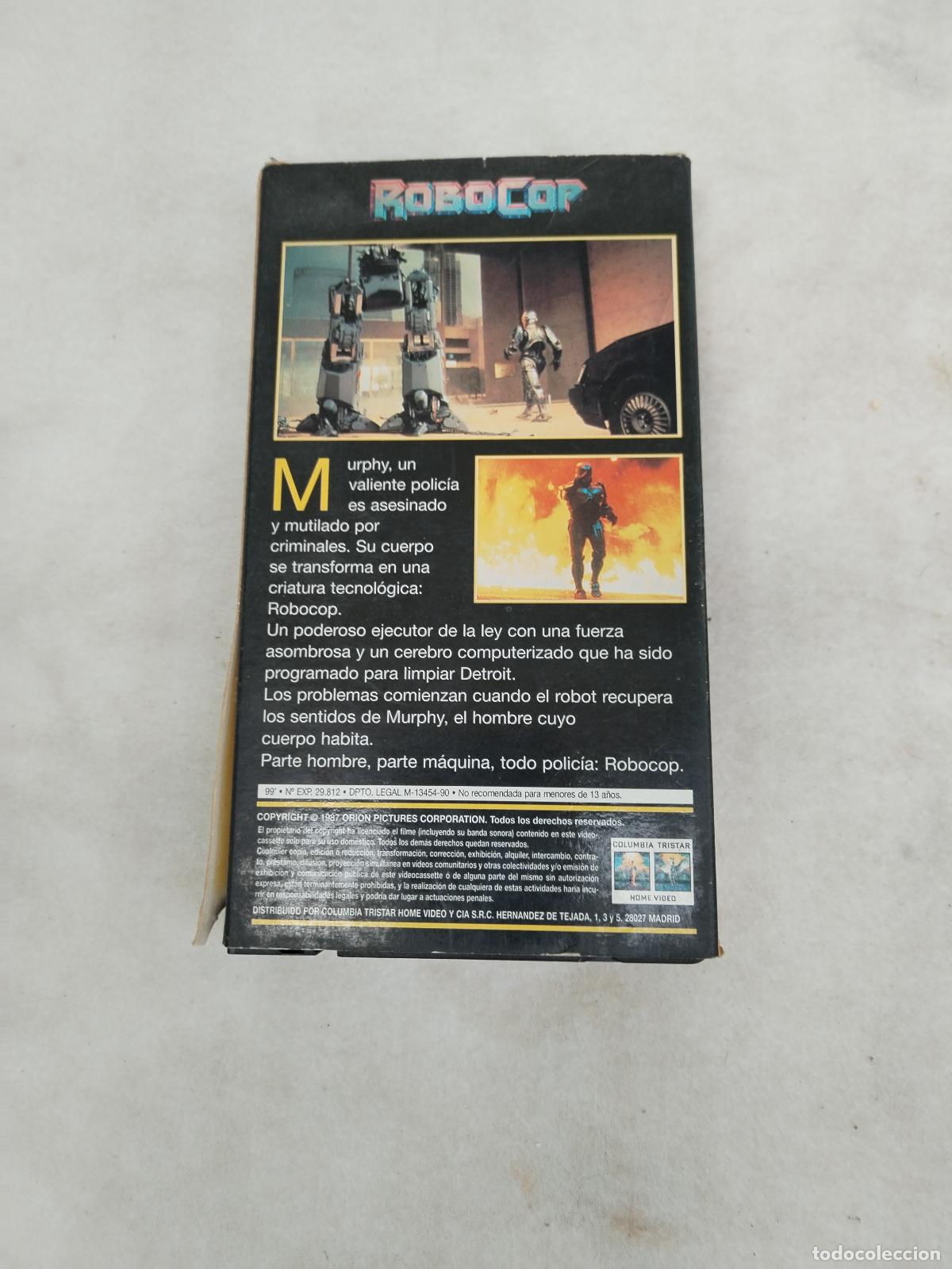 Cine: vhs robocop 1987 - c189 - Foto 3